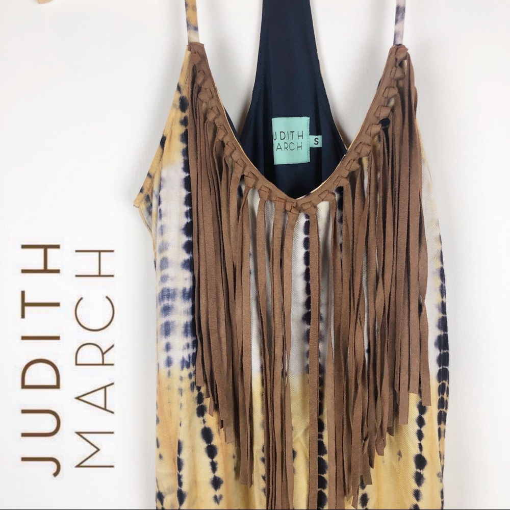 Judith March Boho Fringe Festival Tye Dye Dress
